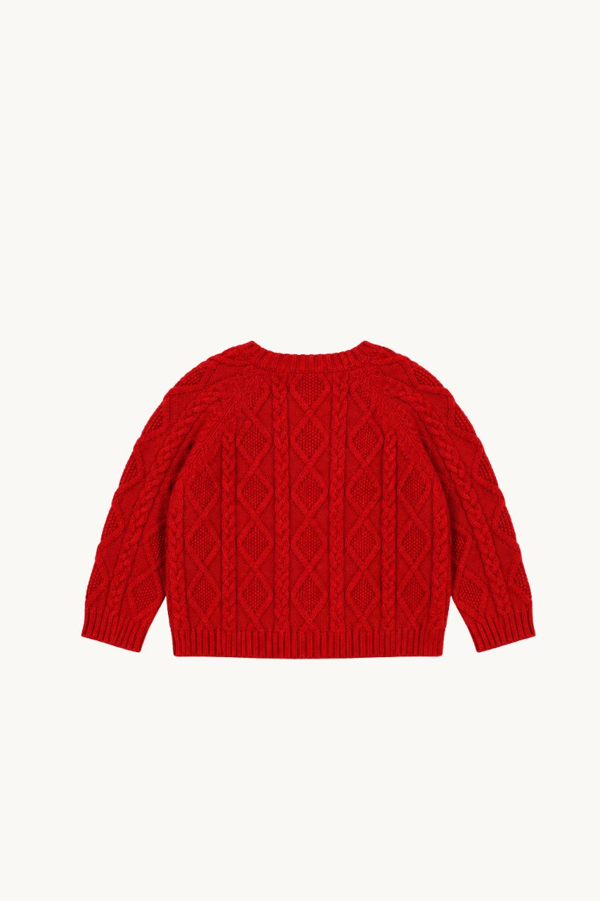 Cárdigan Onis Rojo