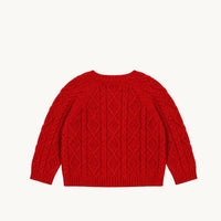 Cárdigan Onis Rojo