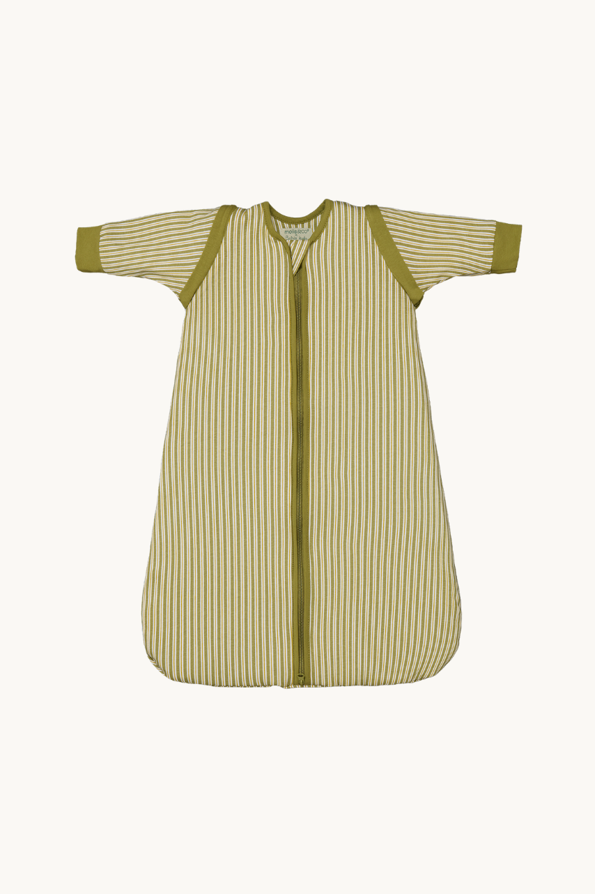 SACO DE DORMIR CON MANGAS - OLIVE GREEN STRIPES