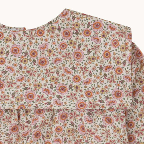 Blusa bebé-Flor rose