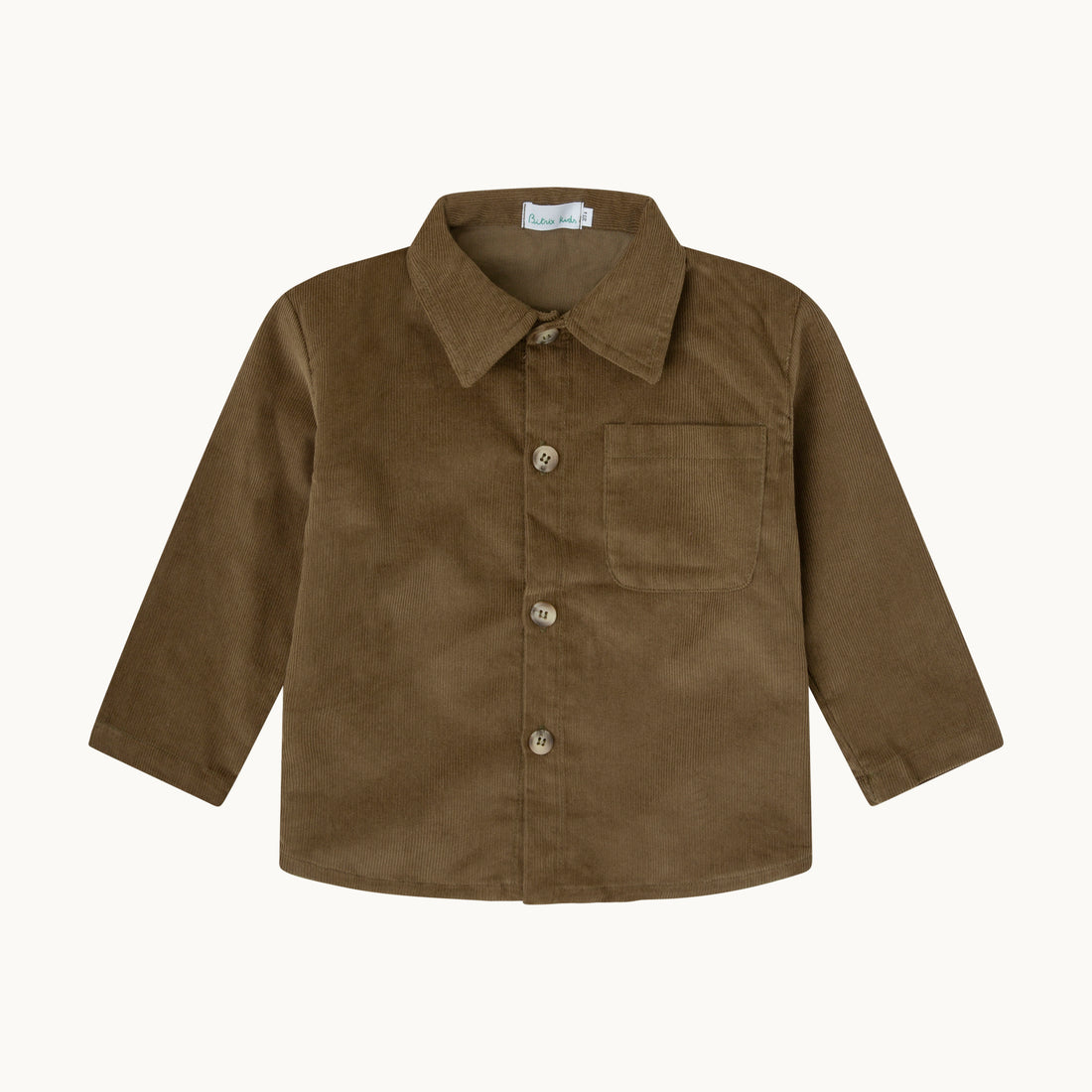 Camisa Otoman-pana verde kaki