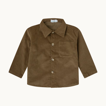 Camisa Otoman-pana verde kaki