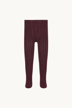 Basic Ribbed Tights – Syrah