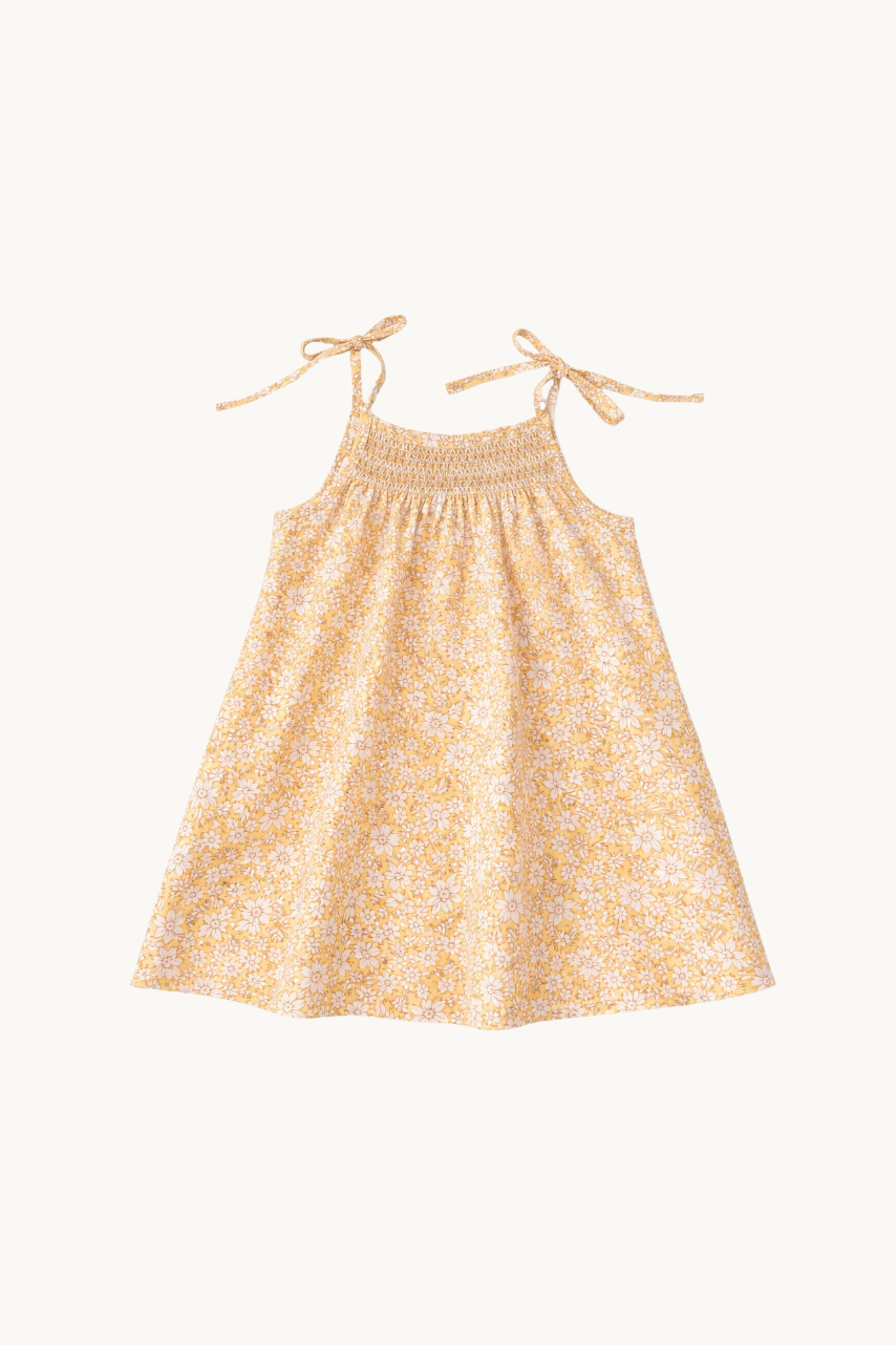 VESTIDO ELODIE FLOWERTY BUTTER