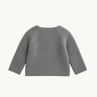 Cardigan Bébé Tricot Gris