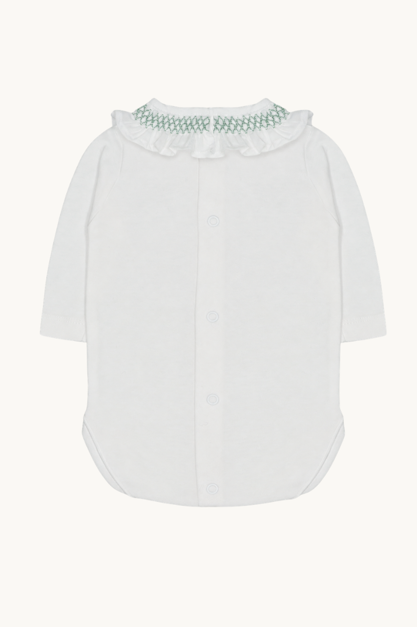Body Bebé Smock Verde