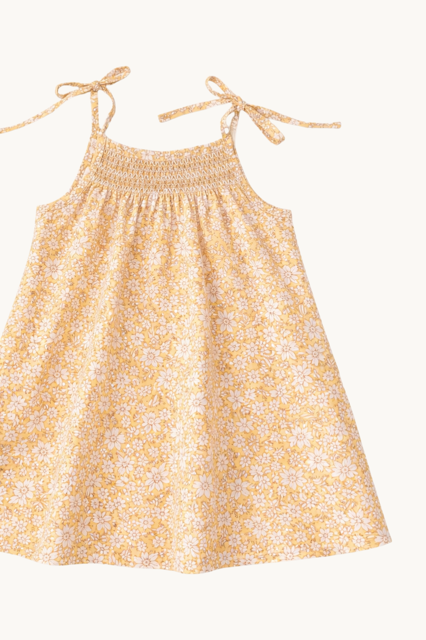 VESTIDO ELODIE FLOWERTY BUTTER