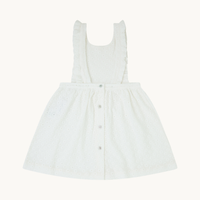 VESTIDO ADELA FLOR BORDADA