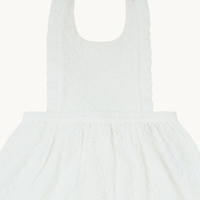 VESTIDO ADELA FLOR BORDADA