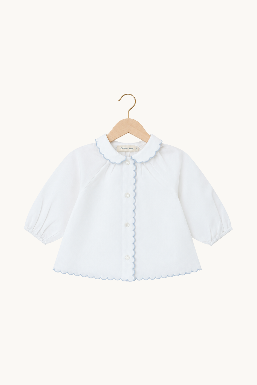 Blouse Bébé Lily Blanche