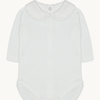 Body Bebé Smock Blanco