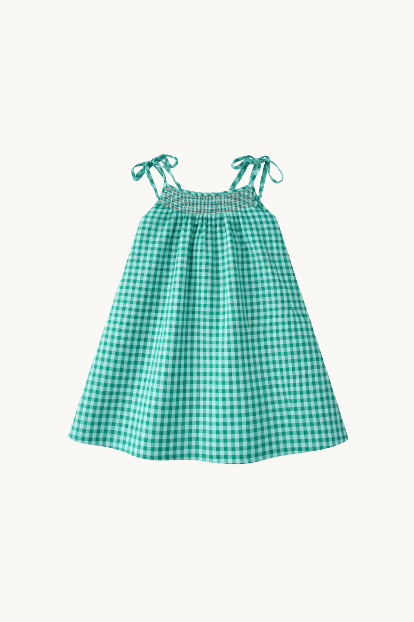 VESTIDO ELODIE VICHY JUNGLE