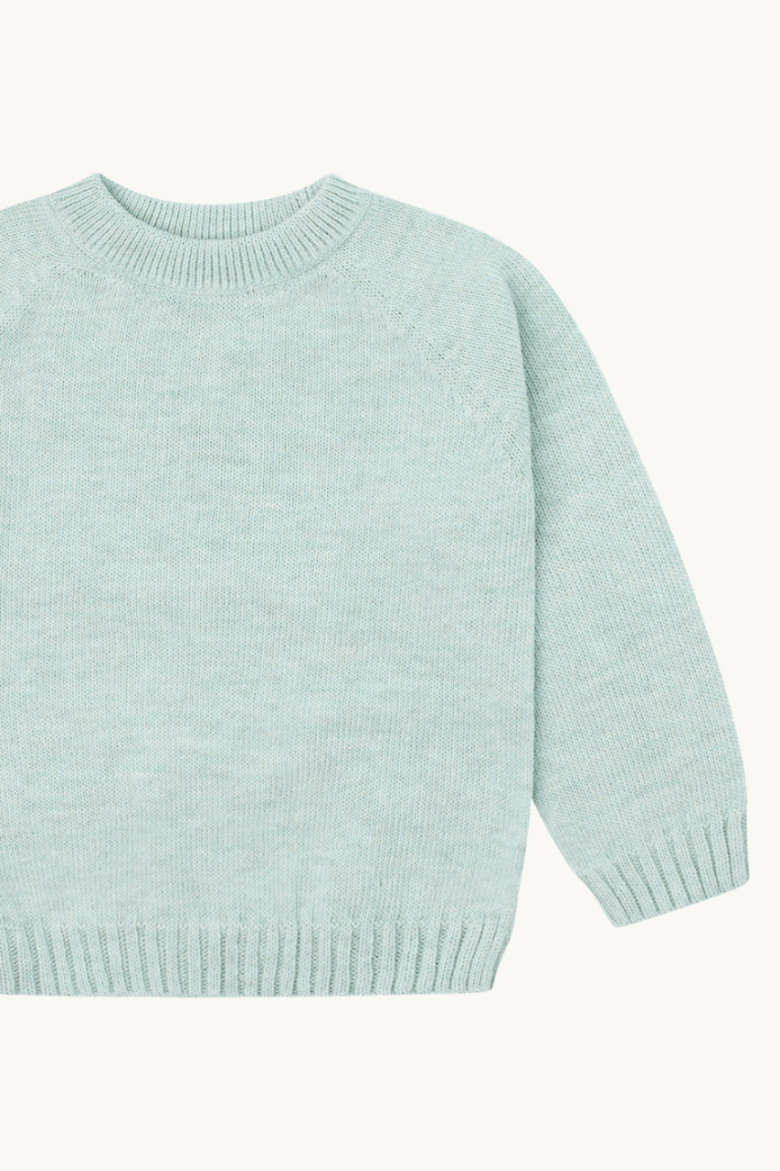 JERSEY DE PUNTO - VERDE AGUA