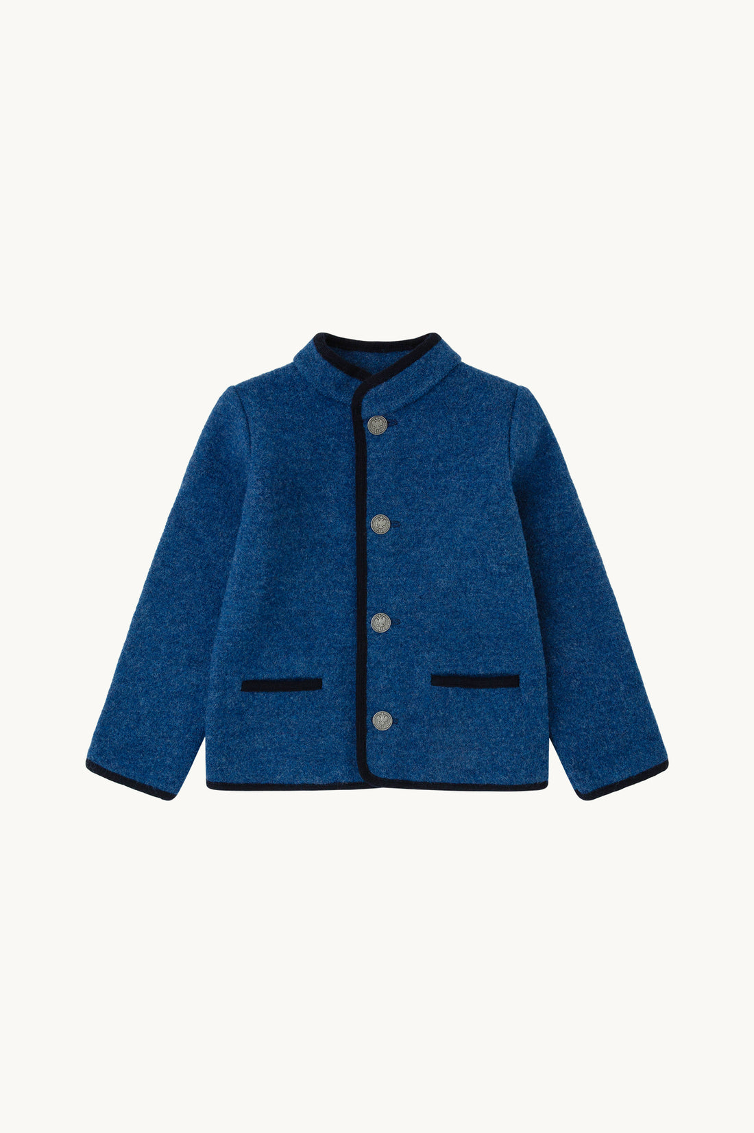 Chaqueta Austriaca Azul 100% Lana