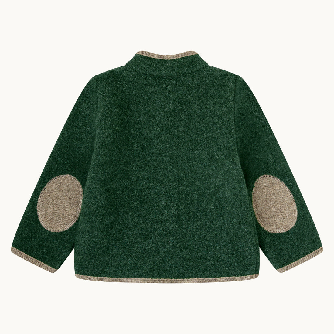 Chaqueta austriaca-verde botella y visón