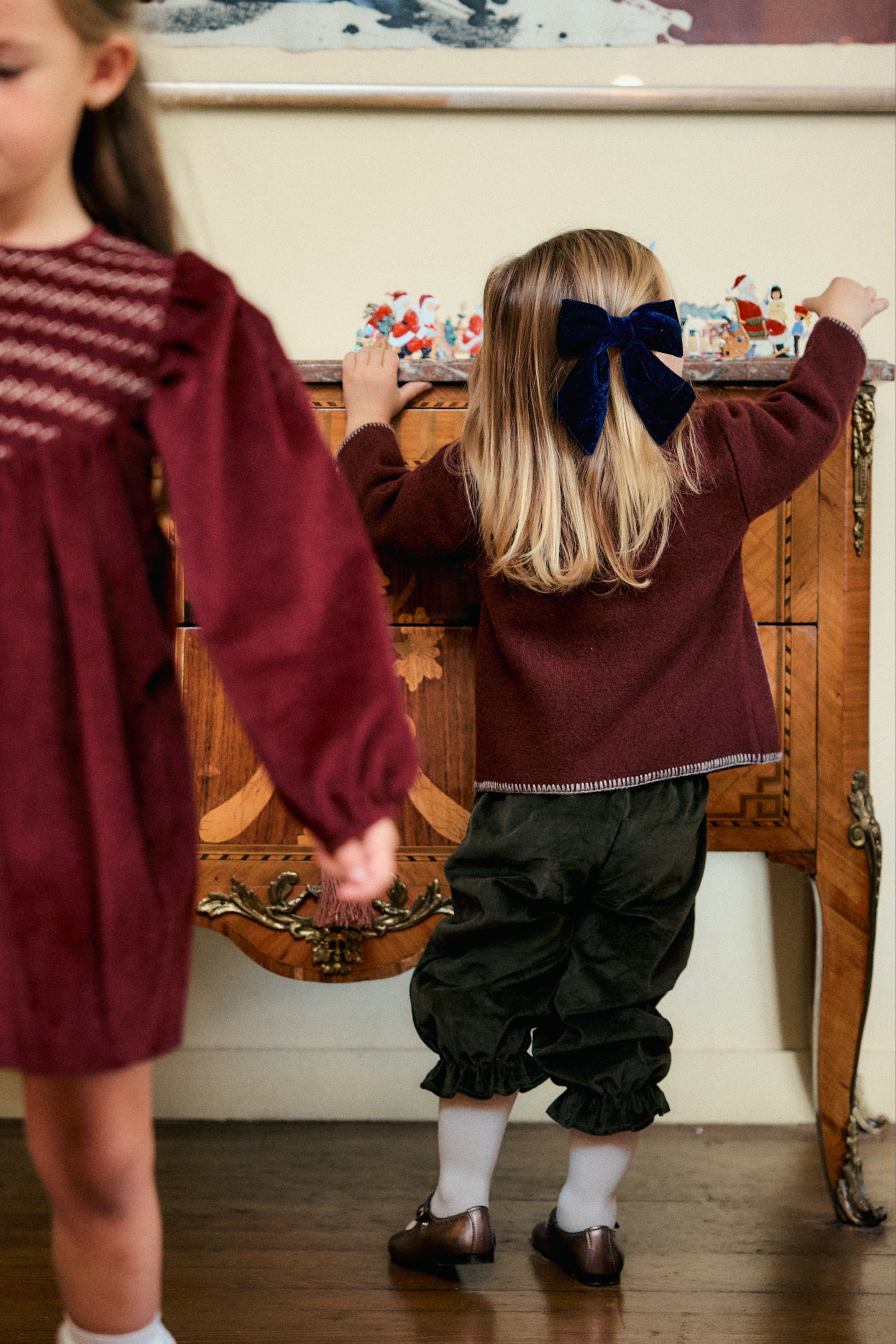 LAZO XL TERCIOPELO - AZUL MARINO – Bitrix Kids