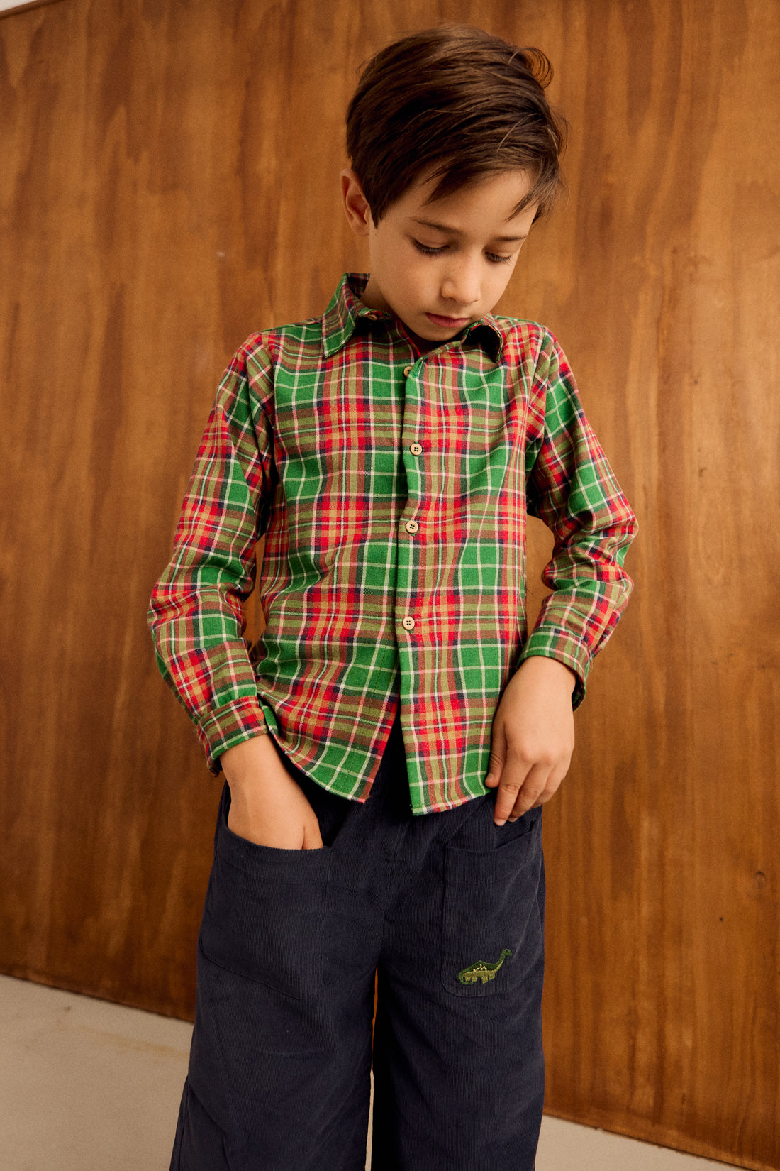 Camisa Niño Max Cuadros