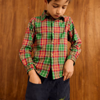 Camisa Niño Max Cuadros