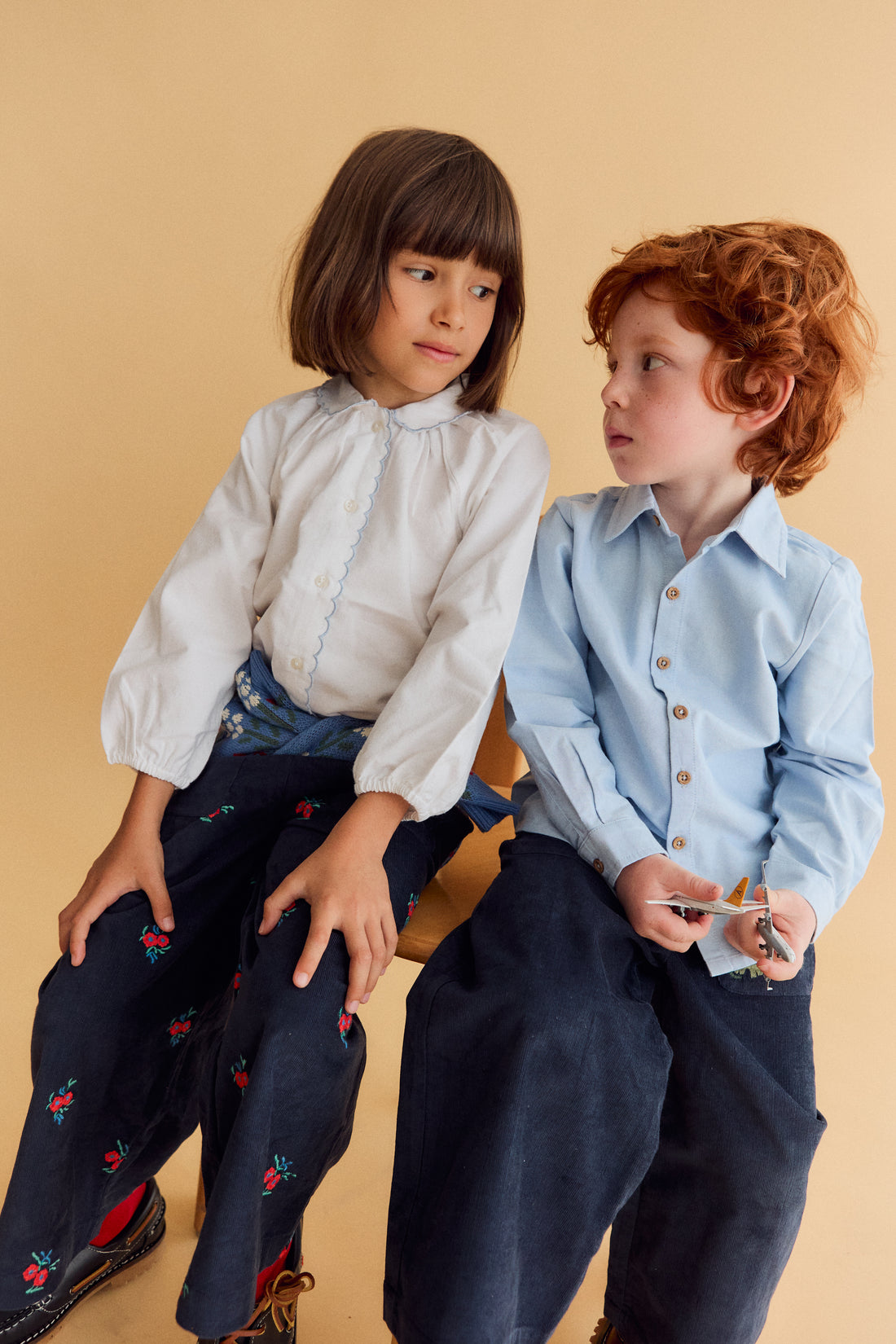 Blusa Niña Lily Blanca