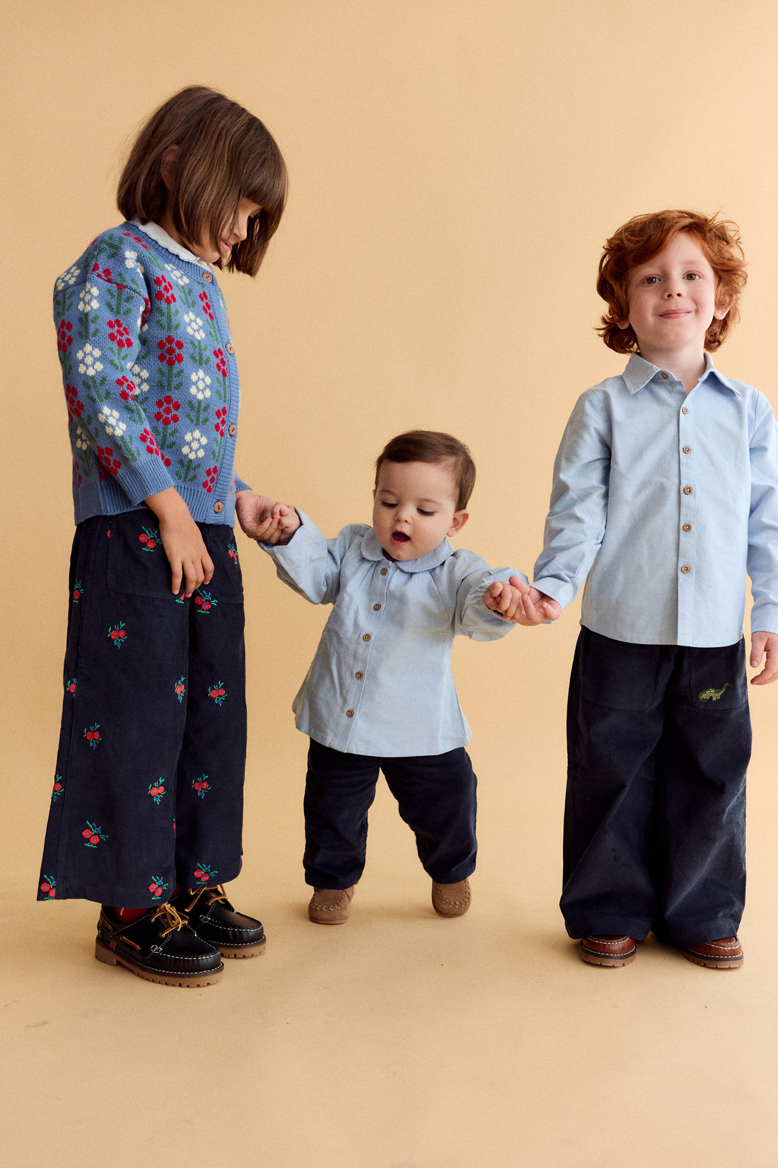 Camisa Niño Max Oxford Azul