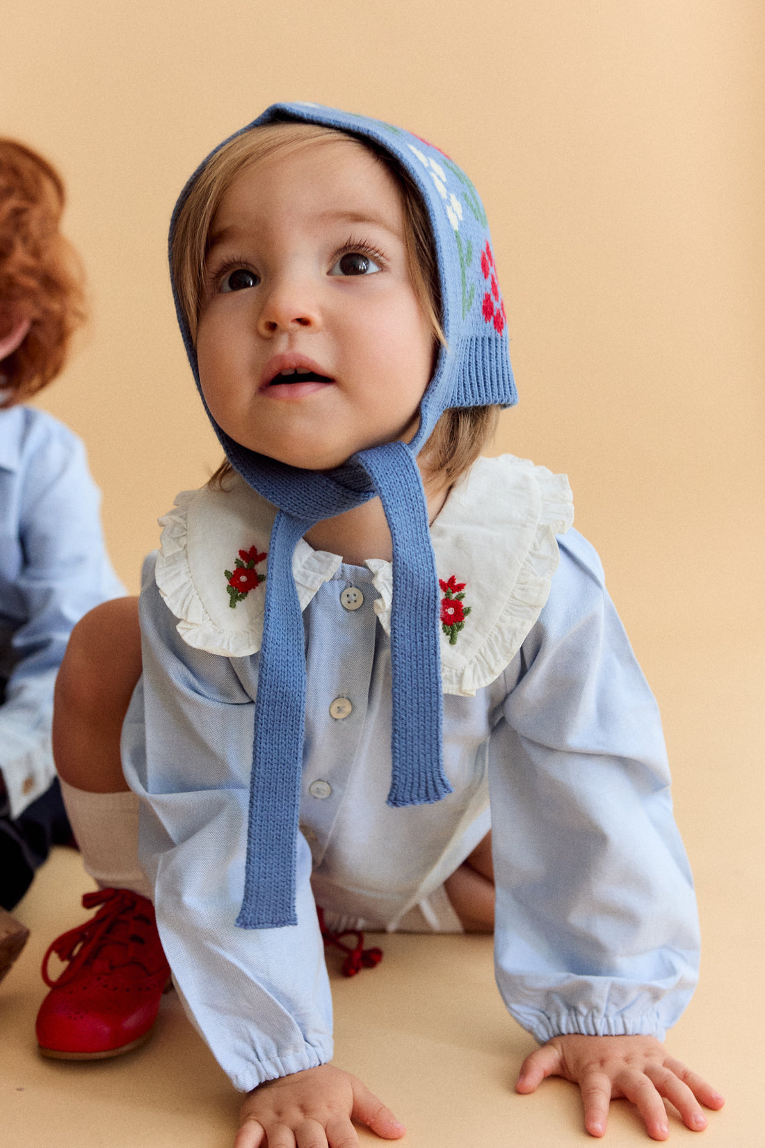 Blusa Bebé Heidi Azul