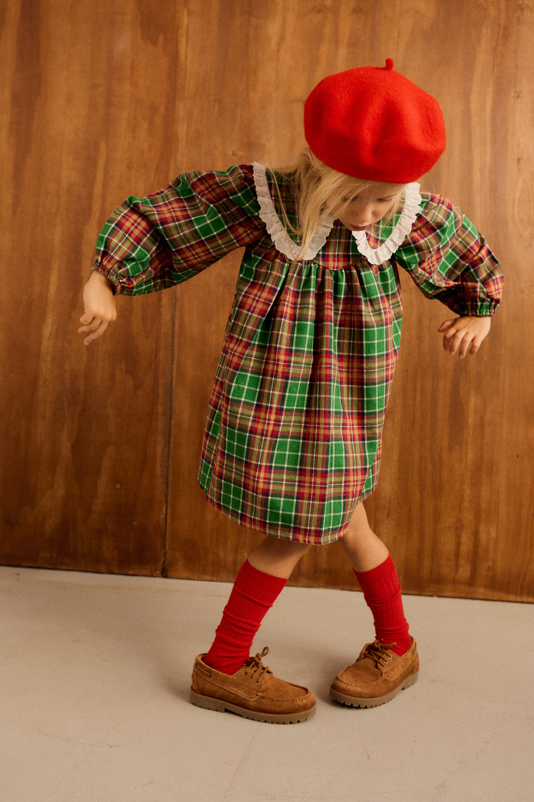 Vestido Anne Cuadros