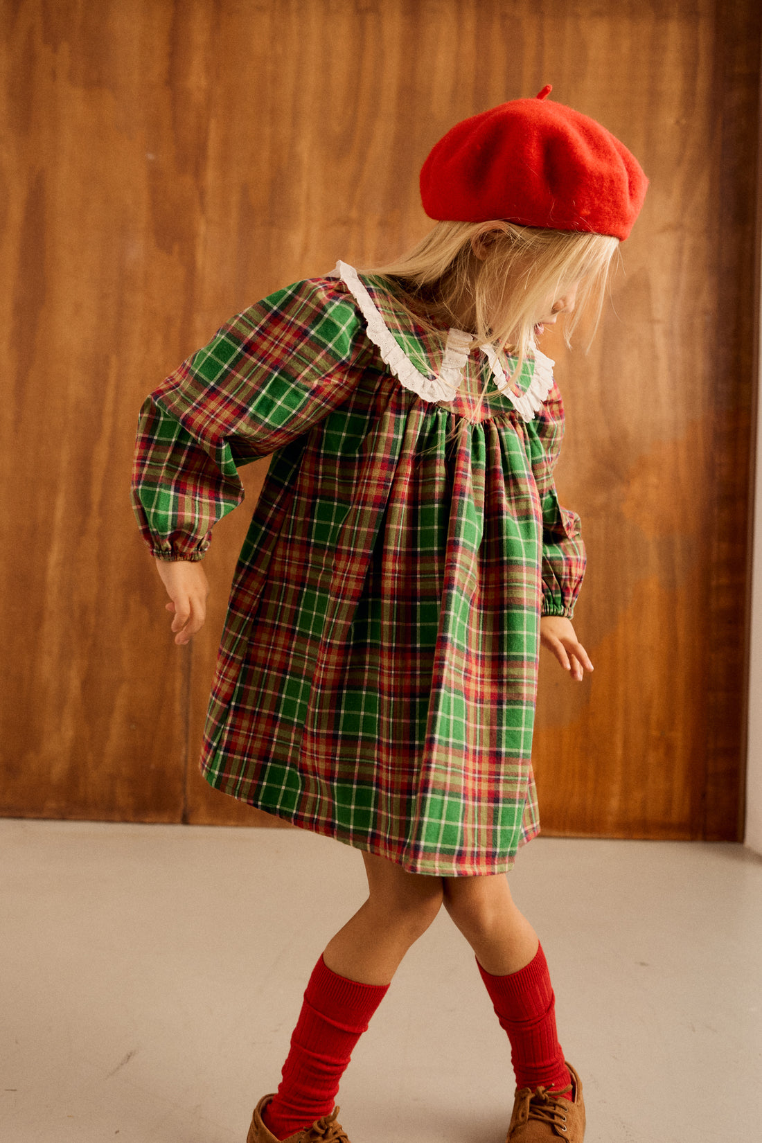 Vestido Anne Cuadros
