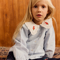 Blusa Niña Heidi Azul