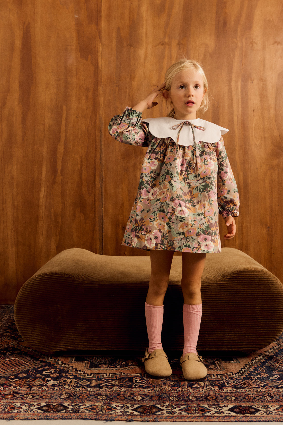 Vestido Matilda Flor Acuarela