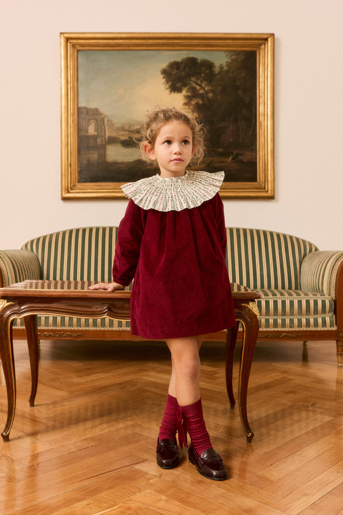 Vestido Olimpia Burgundy