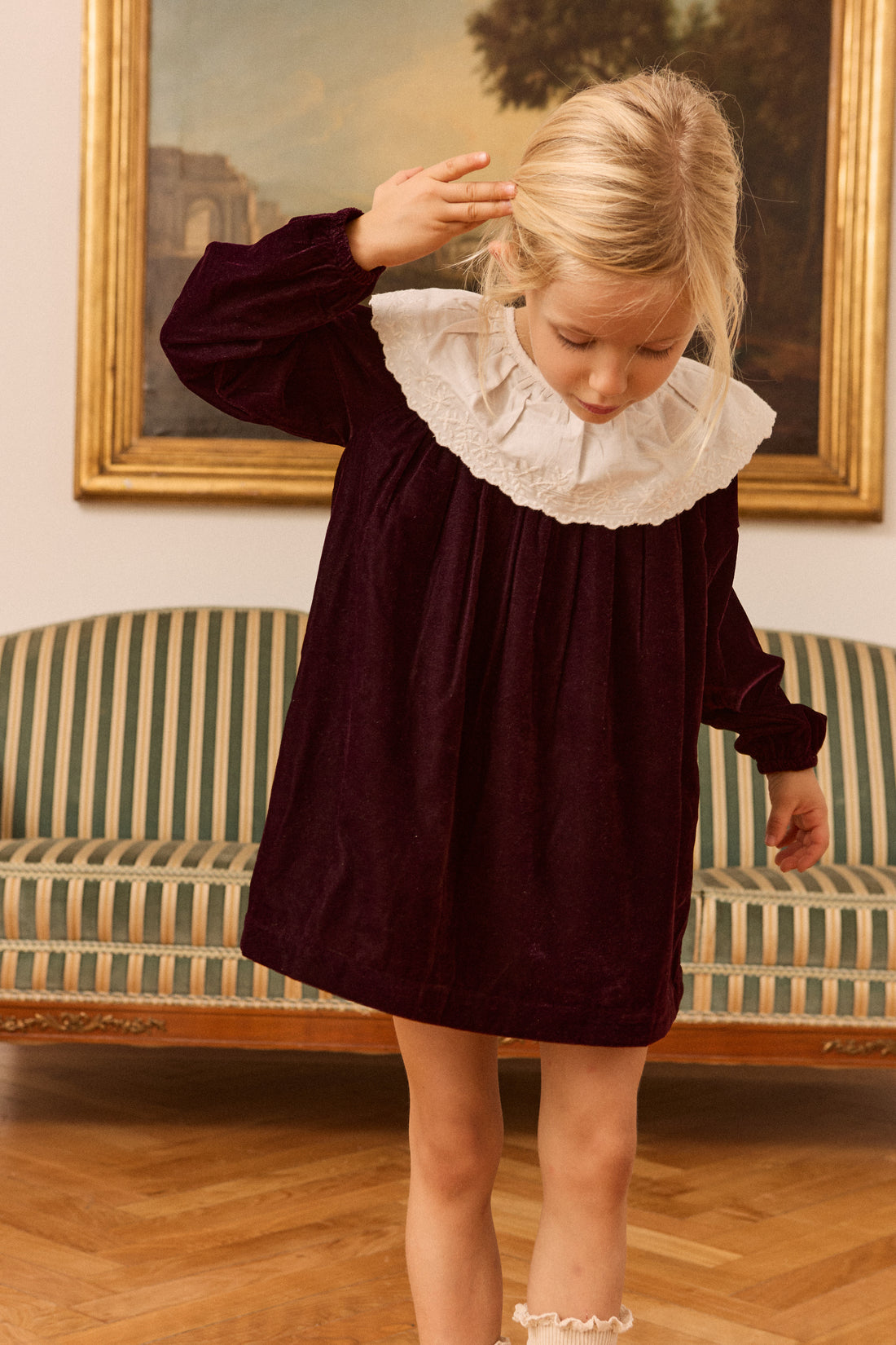 Vestido Greta Berenjena