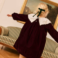 Vestido Greta Berenjena