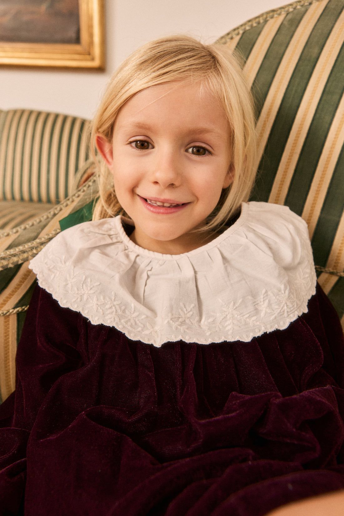 Vestido Greta Berenjena