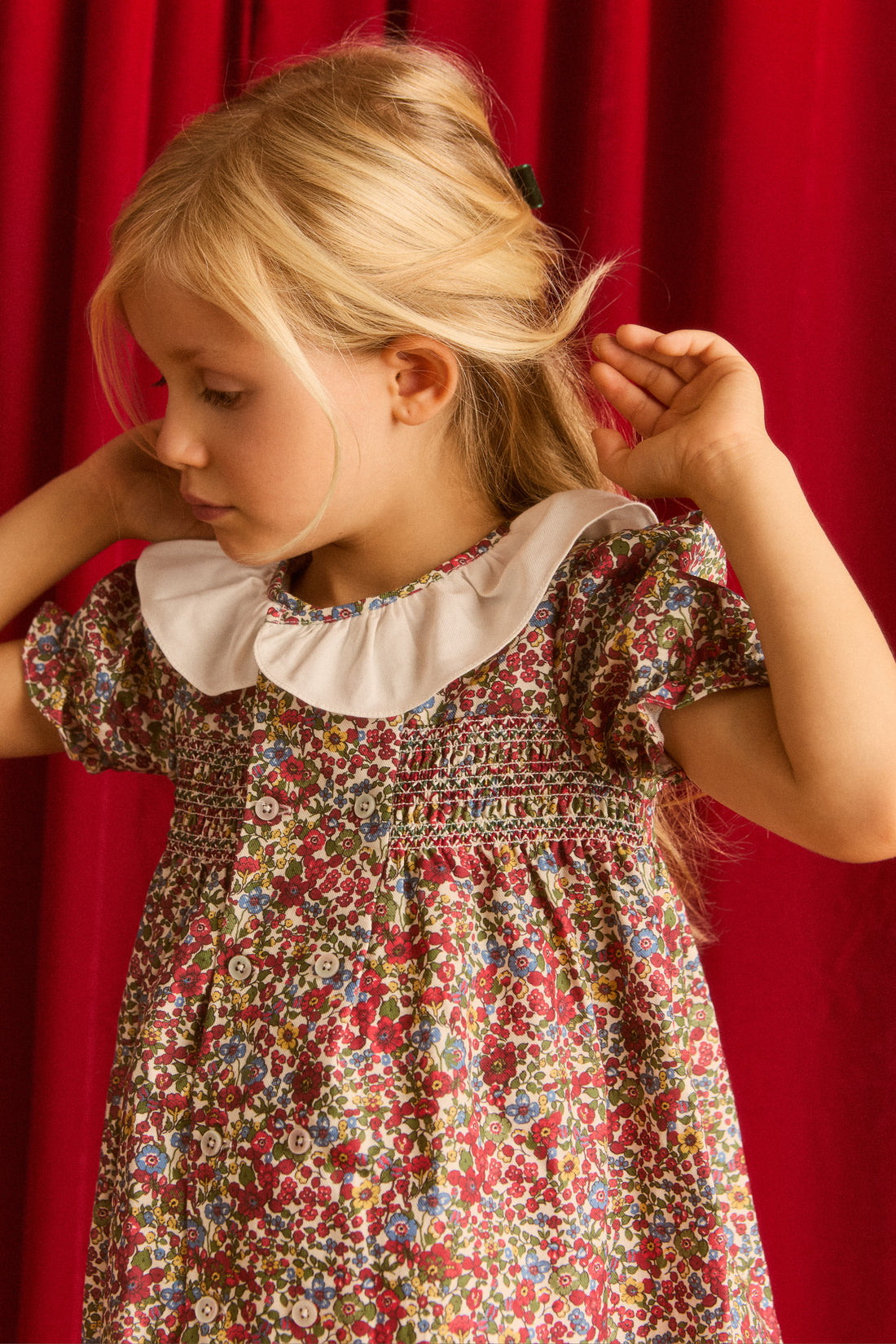 Robe Fernanda à fleurs