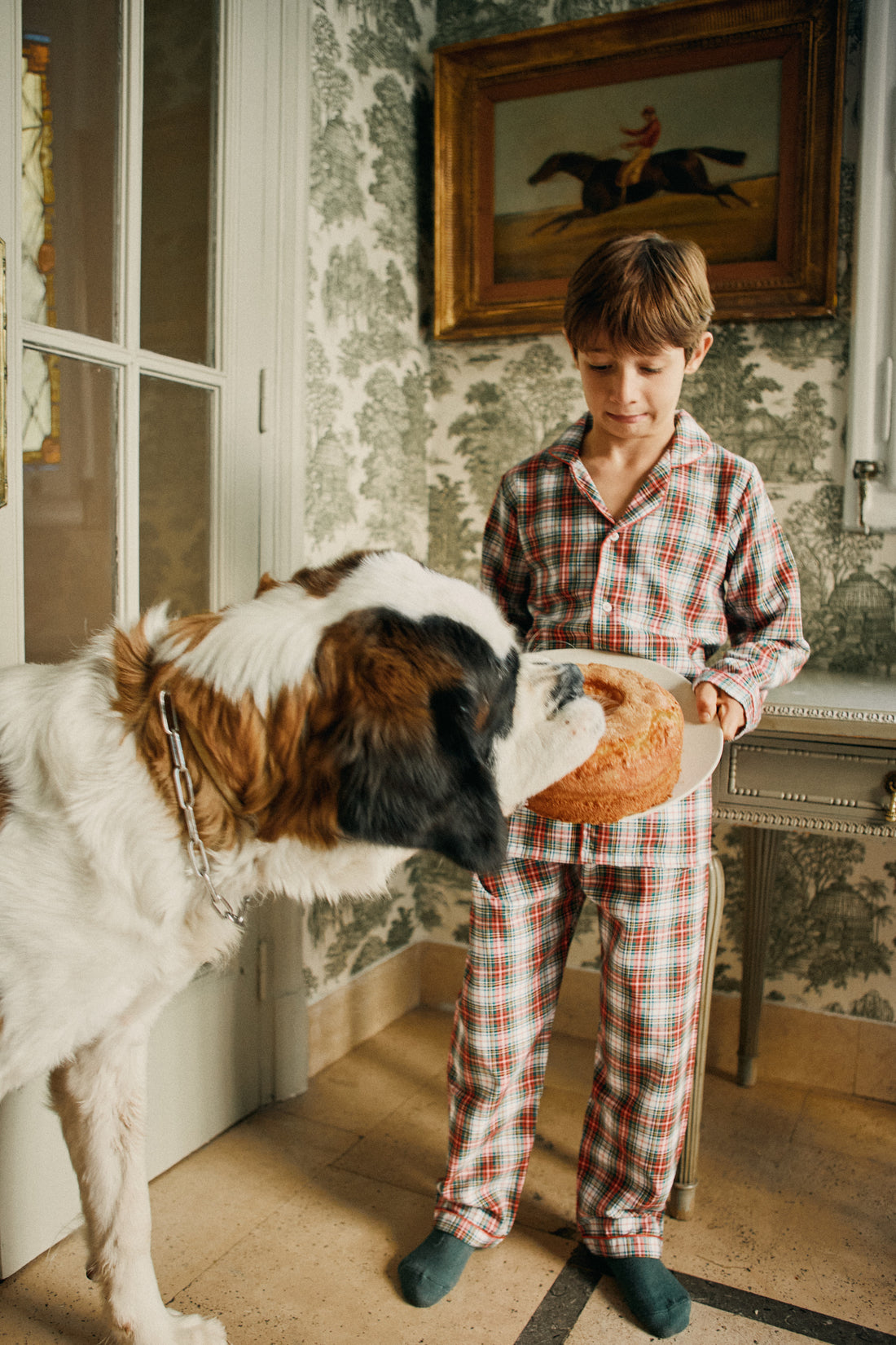 Green Check Children’s Pyjamas