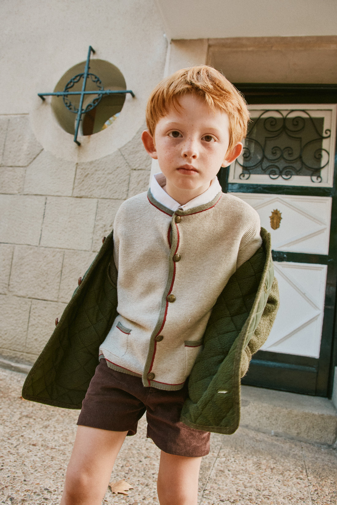 Cardigan Austriaca Beige