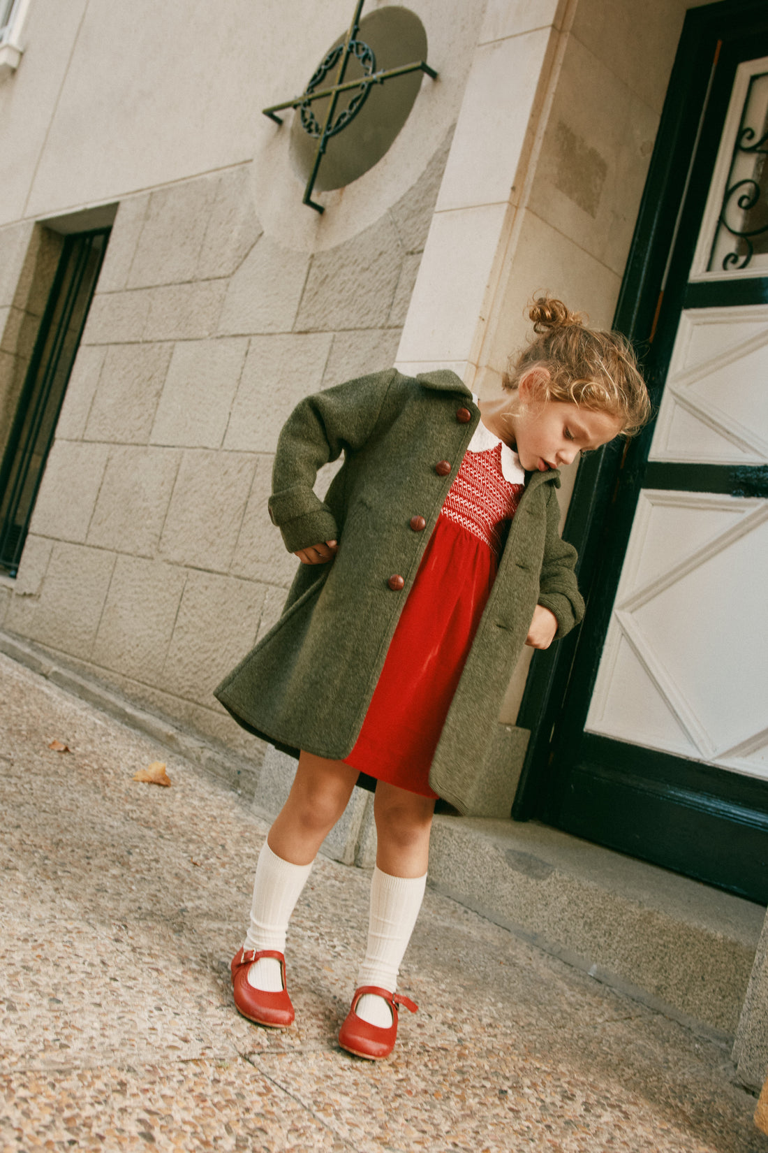 COAT GREEN LODEN