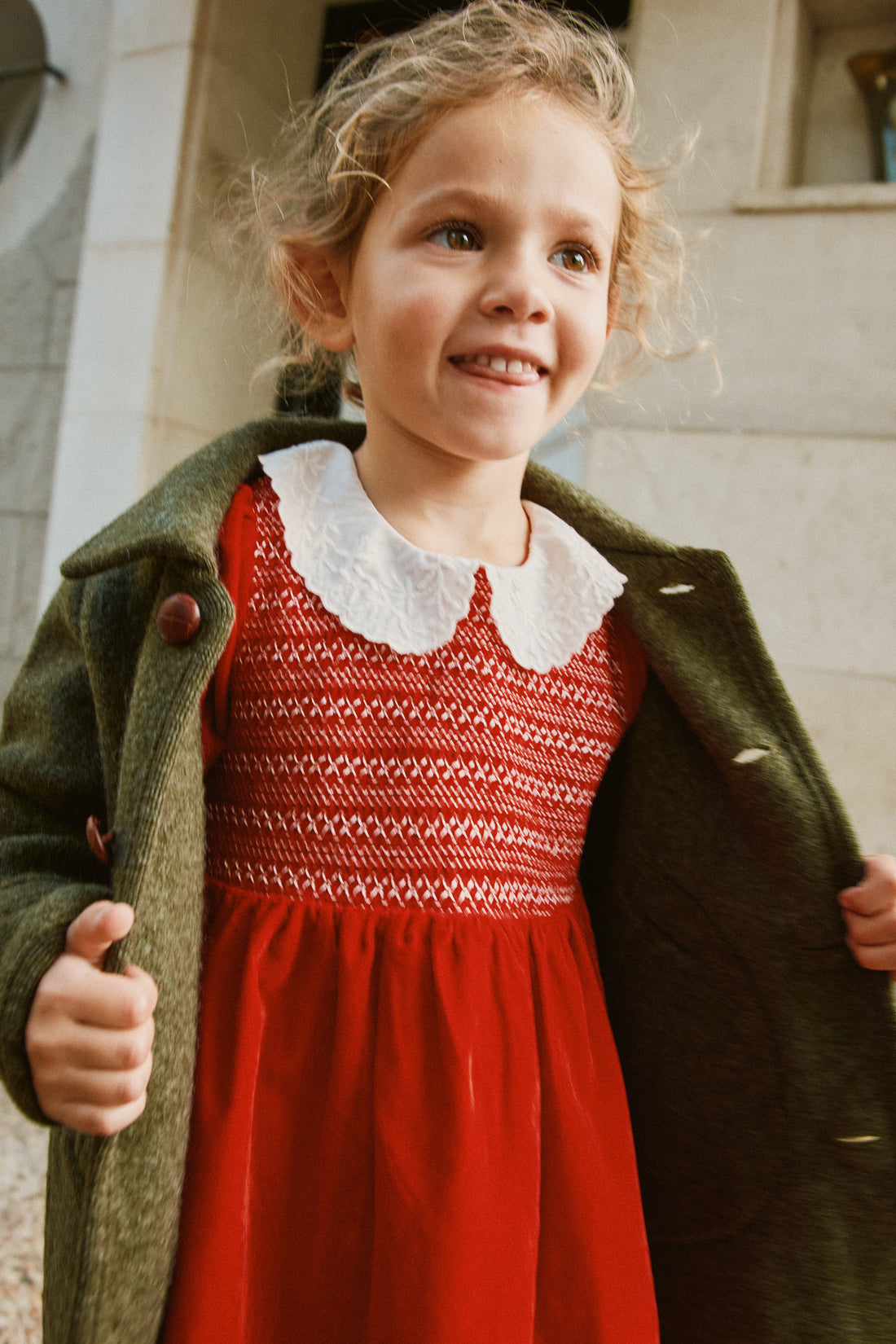 COAT GREEN LODEN