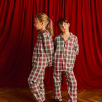 Girls’ Checked Pyjamas