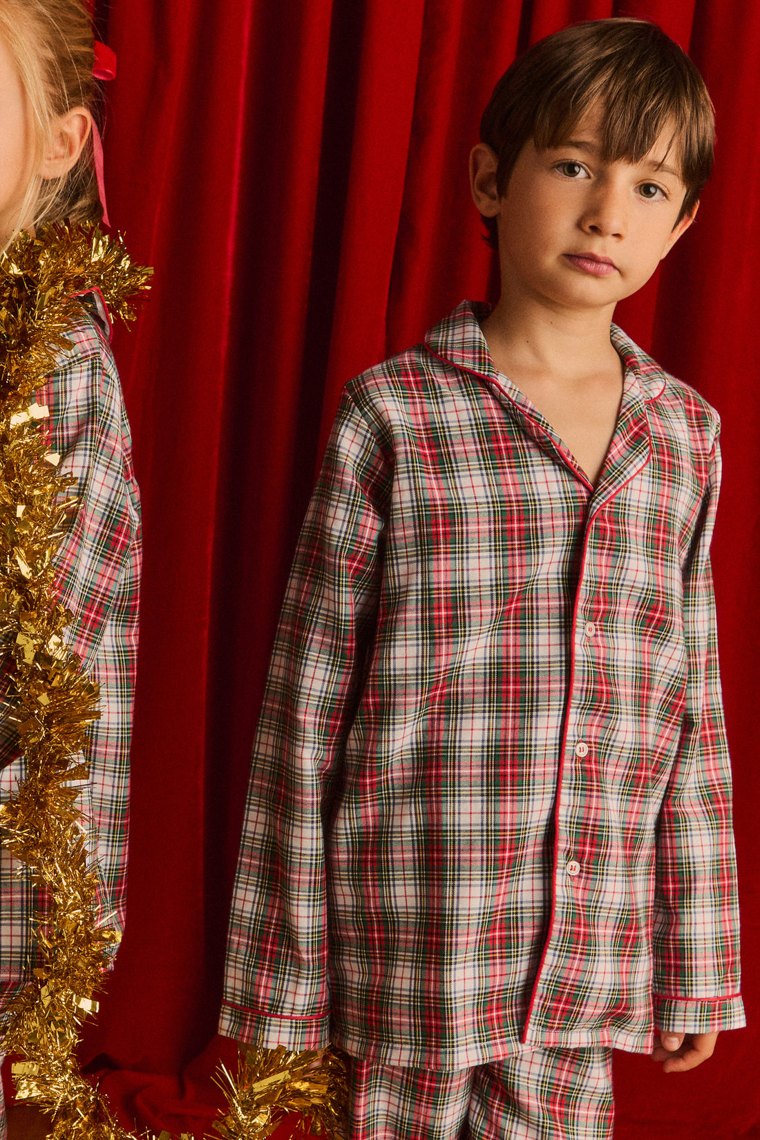 Green Check Children’s Pyjamas