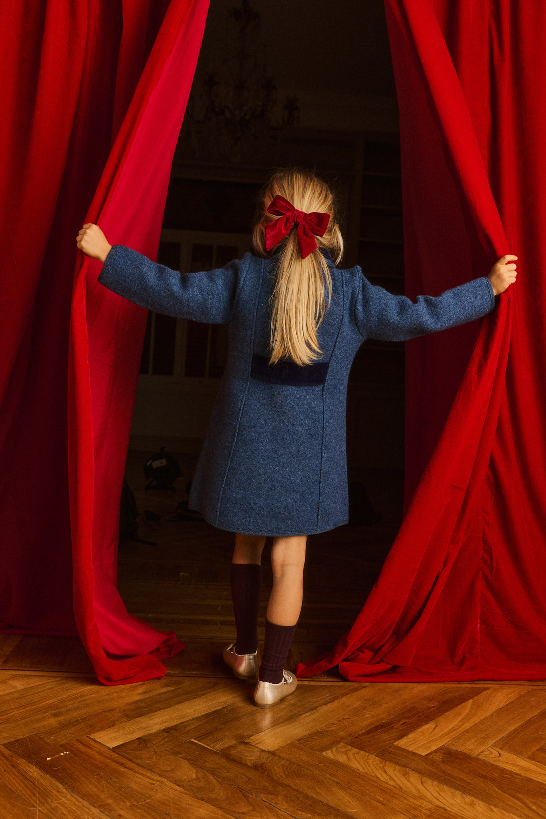 Blue 100% Wool Austrian Jacket