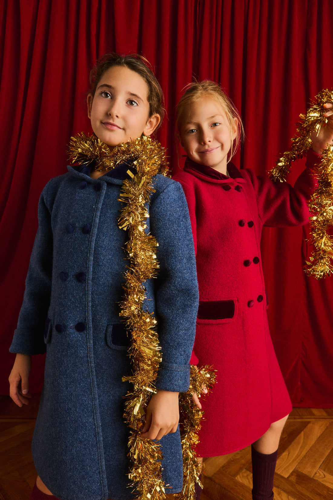 Red 100% Wool Austrian Jacket