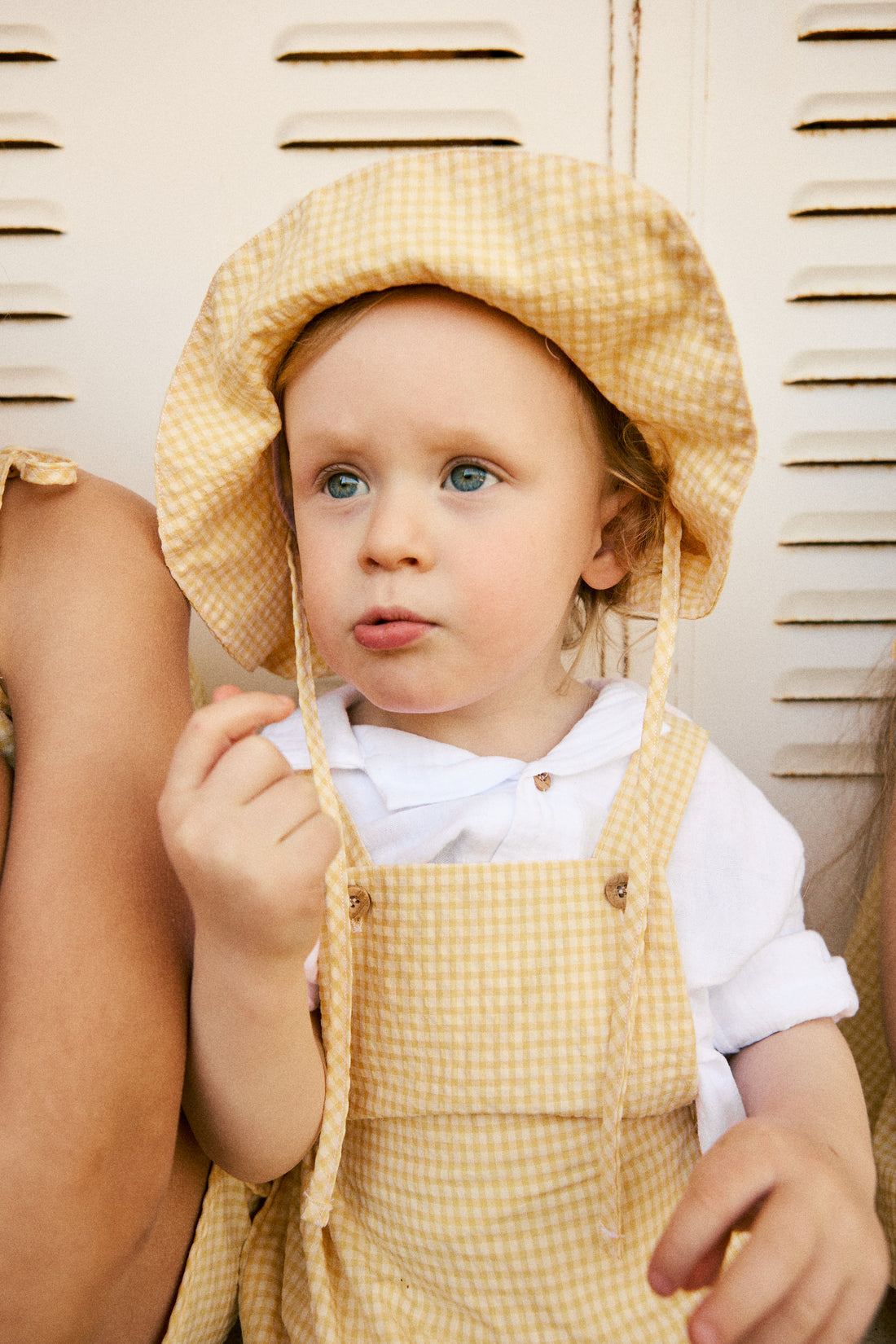GORRO VICHY BUTTER Y FLOR