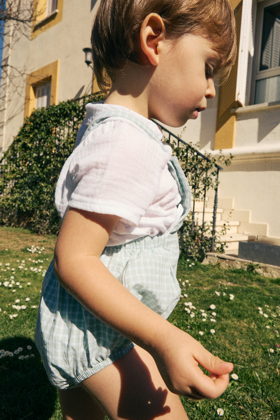 BLUSA CUELLO BEBÉ BAMBULA BLANCO