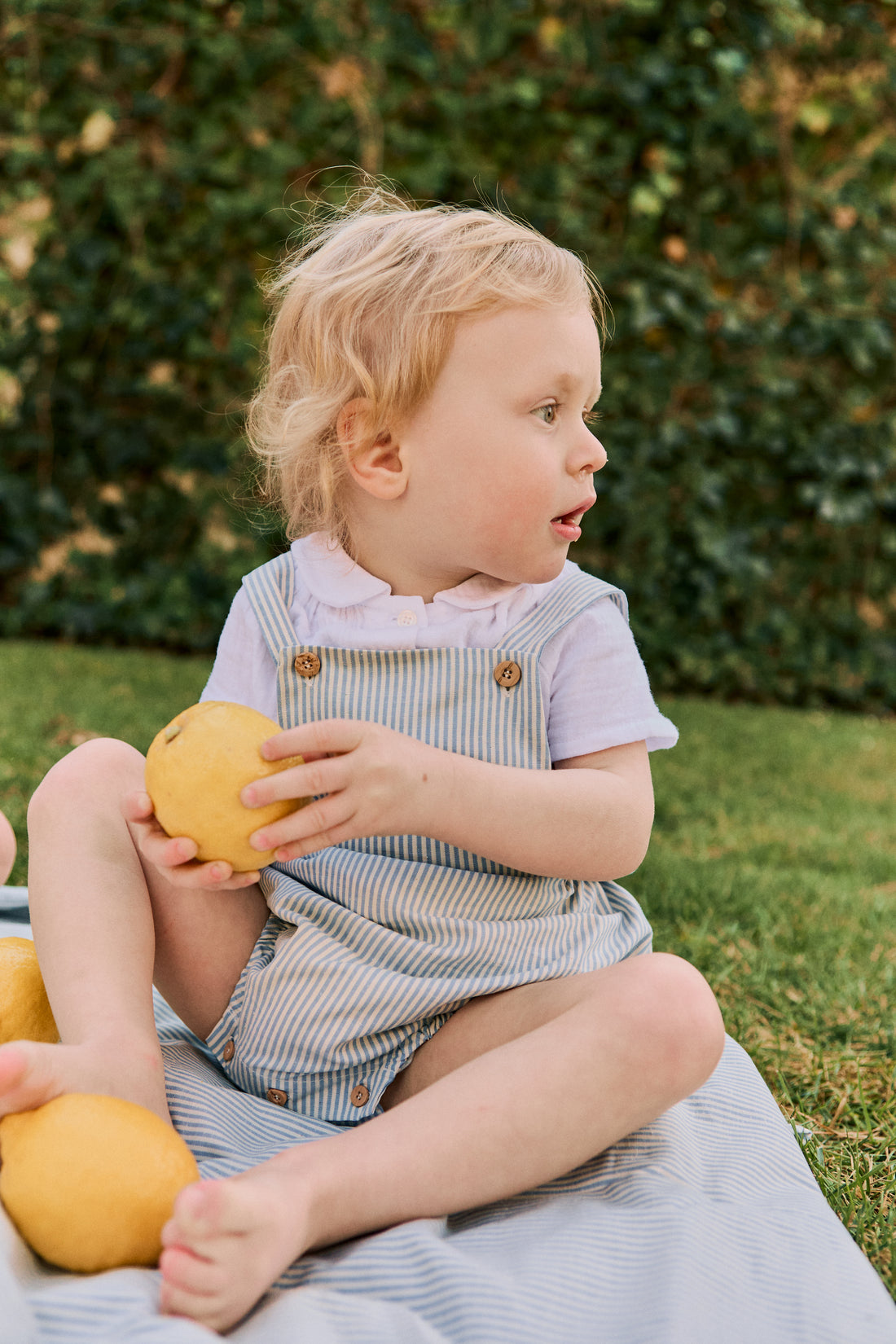 BLUSA CUELLO BEBÉ BAMBULA BLANCO