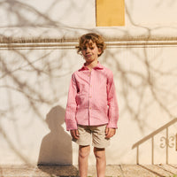 CAMISA MAX RAYA MELOCOTÓN