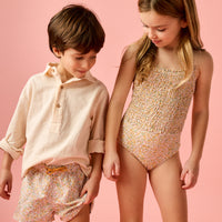 BAÑADOR NIÑA FLOR PROVENZA