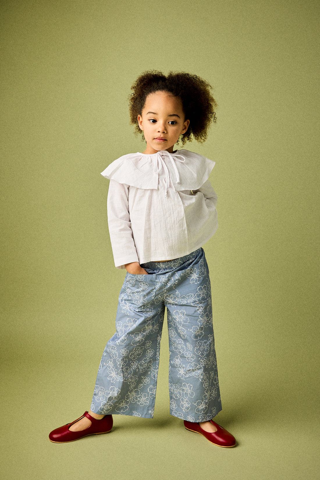 PANTALÓN OLLIE FLOR RETRO