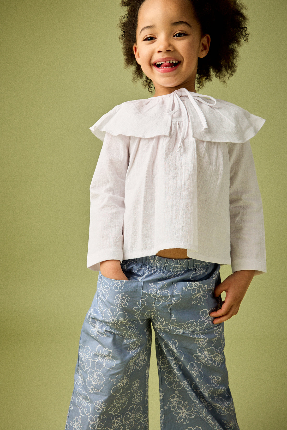 PANTALÓN OLLIE FLOR RETRO