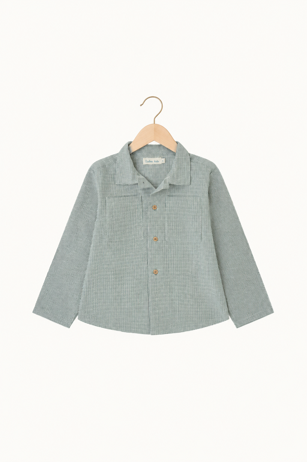 Chemise Robin - Vichy Vert